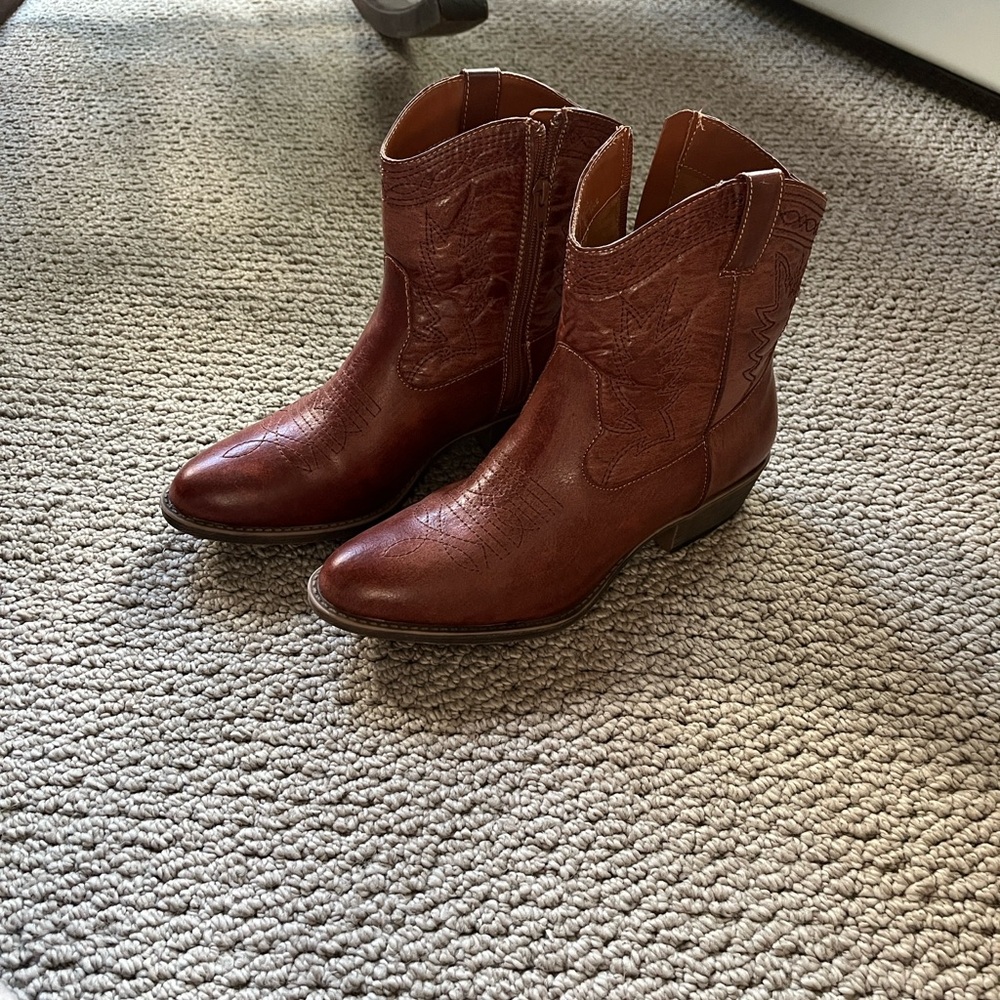 Brown Ankle Boots for Women
